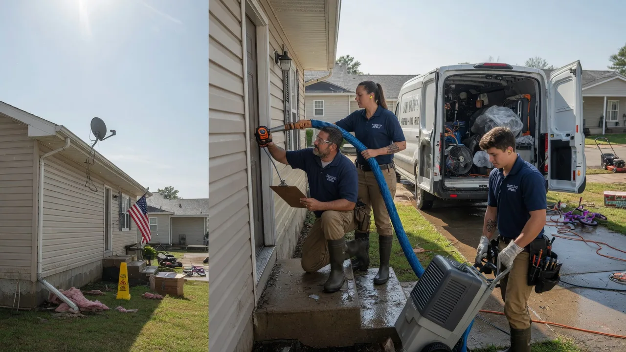 Ceiling Water Damage Restoration in North Evans, NY near me